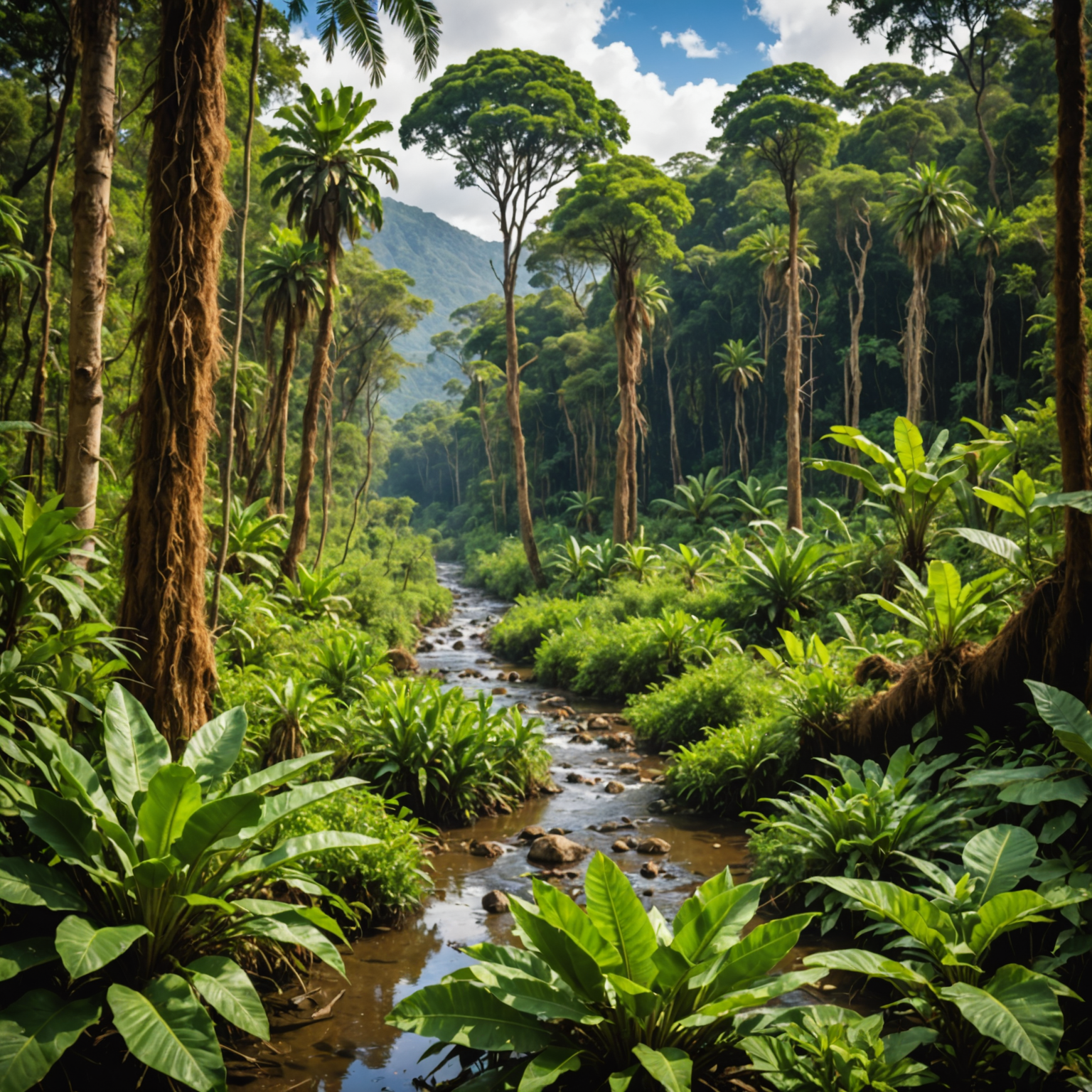 The Amazon rainforest and the Atacama Desert: neighbors with very different climates and ecosystems.