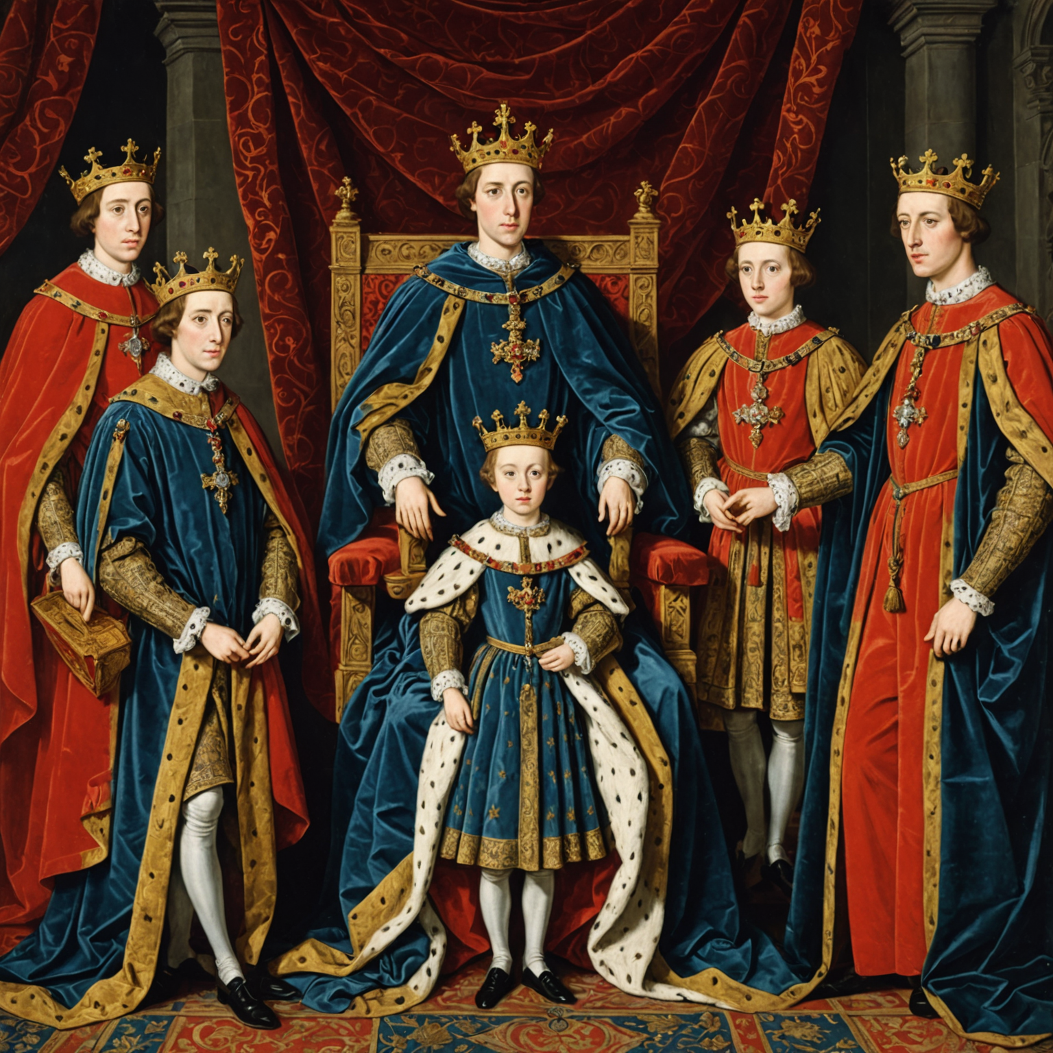 Henry VI’s coronation as King of England and France at just nine months old — the youngest ruler in English history.