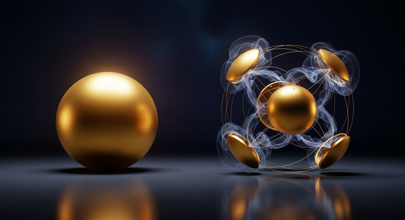 The Banach-Tarski paradox challenges our sense of volume.