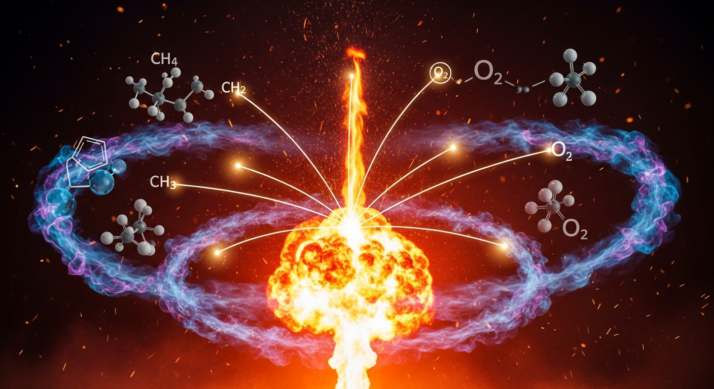 Combustion and explosions are chemistry at speed.